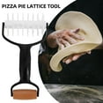 thumbnail image 3 of KALLORY 1Set Pizza Spike Roller Wood Material For Rolling Dough And Pizza Cutting Pizza Making Accessories, 3 of 8