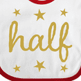 thumbnail image 4 of Inktastic Half Birthday 1/2 Photo Boys or Girls Baby Bib, 4 of 4