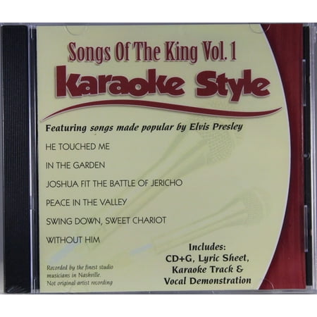 Songs of the King Volume 1 Daywind Christian Karaoke Style NEW CD+G 6 Songs
