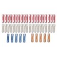 thumbnail image 1 of Kit de fusibles pour voiture, 50 pièces, 5 A, 8 A, 16 A, 25 A, en forme de torpille, style européen, performances stables, 1 of 4