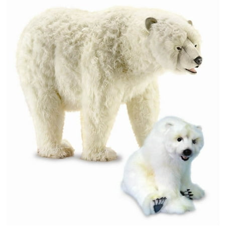 polar bear cub stuffed animal