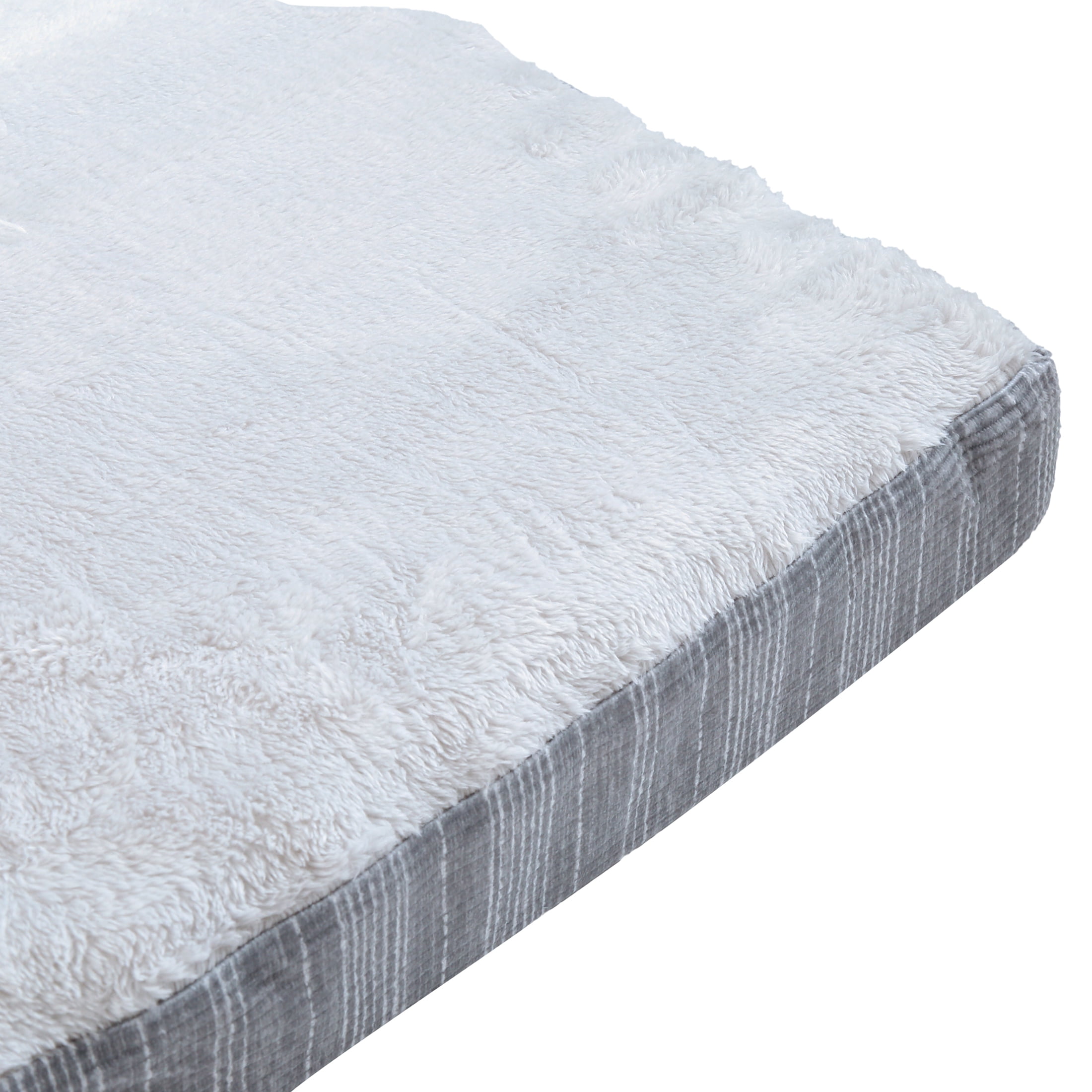 Vibrant Life Medium Orthopedic Foam Mat Dog Bed, Grey, 28" x 20"