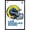 Black Framed Version, variant on NFL Los Angeles Rams - Drip Helmet 20 Wall Poster, 14.725" x 22.375"