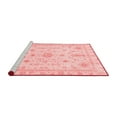 thumbnail image 2 of Ahgly Company Machine Washable Indoor Rectangle Oriental Red Traditional Area Rugs, 6' x 9', 2 of 4