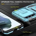 thumbnail image 3 of SURJDE Case for Galaxy S21 Plus,Silicone Heavy-Duty Tough Rugged Lightweight Shockproof with Bracket Bumper Cover Case for Samsung Galaxy S21 Plus 4G/5G 6.7" (Blue), 3 of 6