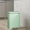Green-As shows, variant on Vxdvou Household Trash Can with Foot Pedal, Odorless Plastic Bin, Noise Reduction, Stainless Steel, Removable Inner Bin, White, Beige, Gray, 32.5x22x15cm, Bathroom, Office, Kitchen