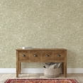 thumbnail image 3 of Tempaper Jungle Toile Green Peel and Stick Wallpaper, 20.5" x 16.5', 3 of 6