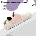 thumbnail image 2 of Cow Slippers for Girls Boys, Cute Cozy Cartoon Fuzzy Cow House Slipper Kids Cows Animal Funny Pillow Cloud Fall Winter Bedroom Home Casual Shoes for Indoor and Outdoor, 2 of 6