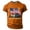 00-Orange372, variant on Tiijoy Boys 4th of July T-Shirt America's 250th Short Sleeve Crewneck T-Shirt, Sizes 1-13