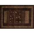 thumbnail image 1 of Ahgly Company Indoor Rectangle Oriental Brown Modern Area Rugs, 7' x 9', 1 of 4