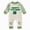 L101-Beige, variant on Newborn Saint Patricks Day Baby Boy Fall Winter Clothes Long Sleeve Romper Jumpsuit Cute Infant One Piece Outfit(L101-White,6-12 M)