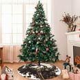 thumbnail image 7 of Rateoe Skeleton Dance with Mushrooms Print Christmas Tree Skirt 48" for Xmas Holiday New Year Party Circle Tree Mat Ornaments Decoration, 7 of 7