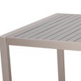 thumbnail image 2 of Noble House Navan Outdoor Dining Table in Silver, 2 of 10
