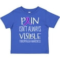 thumbnail image 3 of Inktastic Fibromyalgia Awareness Pain Isn't Always Visible Boys or Girls Toddler T-Shirt, 3 of 5