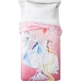 thumbnail image 4 of Disney Princess Lead with your Heart Gold Foil Twin Comforter, 4 of 4