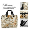 thumbnail image 4 of FORMRS 16" Laptop Bag Carrying Sleeve Case with Handle Travel Shoulder Briefcase, Forest Pattern, 4 of 8