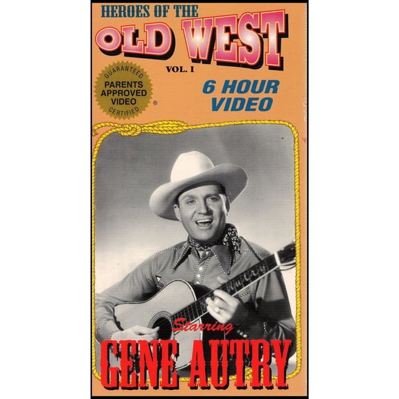 Heros of the Old West Vol 1. (VHS Tape)