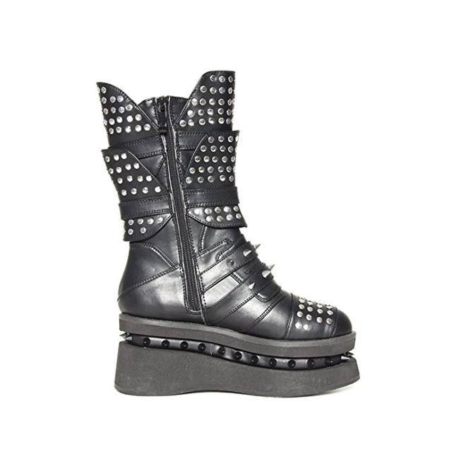 platform shoes with spikes