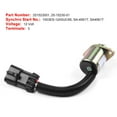 thumbnail image 2 of Fuel Shutdown Solenoid 1503ES-12A5UC9S 12V for Kubota V1505 R90 R-25-15230-01, 2 of 7