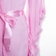 thumbnail image 4 of VISgogo, bata de felpa de manga larga para mujer, Kimono de lujo transparente, camisón de picardías extralargo VISgogo moda, 4 of 8