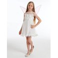 thumbnail image 5 of Ala de hada, disfraz de Halloween de hada y mariposa, alas de ángel, disfraz de Halloween, alas de ángel brillantes, recuerdo de fiesta, 5 of 5