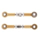 thumbnail image 2 of 2 varillas de dirección RC mejoradas para accesorios de coches modelo HSP 94123/94103 dorado, 2 of 9
