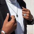thumbnail image 3 of 1 reloj de dedo para hombre y mujer, informal, de cuarzo, con anillo., 3 of 6