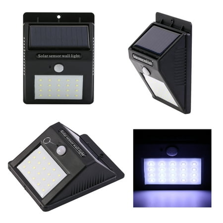 

Reiche Wireless Solar Power 20 LED PIR Motion Sensor Wall Light Security Waterproof Outdoor Lamp