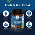 thumbnail image 4 of Natures Craft 1200mg Berberine Supplement with Ceylon Cinnamon and Milk Thistle, 60 Capsules, 4 of 10