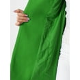 thumbnail image 5 of DARING DIVA Women's Peter Pan Collar Double Breasted Winter Trench Coat Green M, 5 of 6