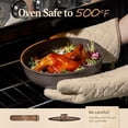 thumbnail image 5 of CAROTE 23-Piece Nonstick Pots and Pans, Granite Cookware Set with Detachable Handle, Induction Compatible, Oven & Dishwasher Safe, Brown, 5 of 8