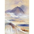 thumbnail image 3 of Thomas Moran 14x18 Black Modern Framed Museum Art Print Titled - Mammoth Hot Springs, Yellowstone (1872), 3 of 5