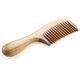 thumbnail image 3 of KAIYANG Peines de madera de sándalo verde natural hechos a mano - Peine de madera antiestático para desenredar el cabello con aroma a sándalo natural, 3 of 5