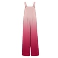 thumbnail image 3 of Ticikt Girls Overalls Kids Casual Sleeveless Wide Leg Jumpsuit Gradient Color Loose Rompers with Pockets, 3 of 5