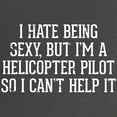 thumbnail image 2 of CafePress - Sexy Helicopter Pilot Maternity Dark T Shirt - Maternity Dark T-Shirt, 2 of 3