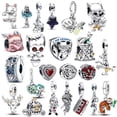thumbnail image 3 of Berloque Pandora Guardianes De La Galaxia Disney Silver Bath Charms Lámpara Aladdin Charm Para Vivara Bricolage Joyería Pulsera, 3 of 4