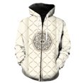 thumbnail image 1 of Sudadera con capucha y cremallera para hombre, estilo europeo y americano, con estampado 3D para adolescentes, gran oferta 2024, Harajuku, manga larga, talla grande., 1 of 6