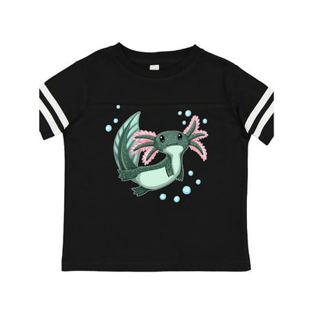 

Inktastic Cute Axolotl Swimming with Bubbles Gift Toddler Boy or Toddler Girl T-Shirt