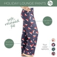 thumbnail image 3 of Hello Mello Holiday Lounge Soft Pants Pajama Bottoms, Santa's Nightcap X-Large/XX-Large (Women's), 3 of 6