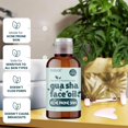 thumbnail image 4 of Gua Sha Oil for Face - Lymphatic and Anti Aging Facial Oil for Gua Sha Massage - Safe for Acne Prone Skin - Organic, Non Comedogenic, Fragrance Free, Lightweight - Use with Guasha Facial Tools, 2oz, 4 of 8