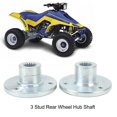 thumbnail image 3 of Rear Hub Shaft, 3 Stud Rear Wheel Axle Hub High Precision Anti Impact Wear Proof 17T  for Go Kart, 3 of 7