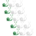 thumbnail image 3 of Miangastore Self-Adhesive Clips Wall Fixing Supporting White 30Pcs 1.4x1.4in, 3 of 8