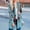 Blue, variant on Women's Long Sleeve Cardigan Printed Open Front Cardigan Sweatwer Fall Winter Cardigan for Women Swimming Cover Up Coat for Women Grey XL