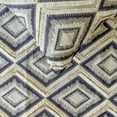 thumbnail image 4 of The HomeCentric King / Queen / Twin Blue Decorative Full 68"x18" Bed Runner With 2 Pillow Cover, Lace & Moroccan Decor Bed Scarf on Jacquard fabric - Akida, 4 of 4