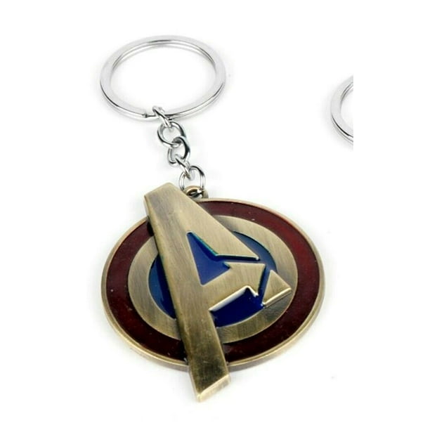 Mainstreet Classics - Avengers A Logo Enamel Metal Keychain Keyring ...