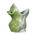 thumbnail image 1 of Maceta para plantas, decoración de mesa, jarrón con orificio de drenaje, forma de animal, bonsái Verde, 1 of 9