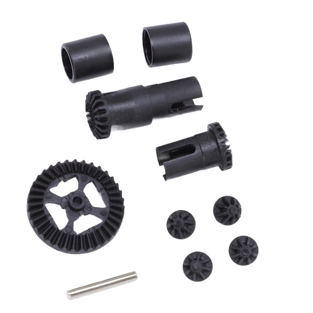 RC Car Front Rear Diff Pinion Gear, Smoother Operating Sturdy Stable Performance Front Rear Differential Gear Set for HS18301 HS18302 HS18303 HS18304