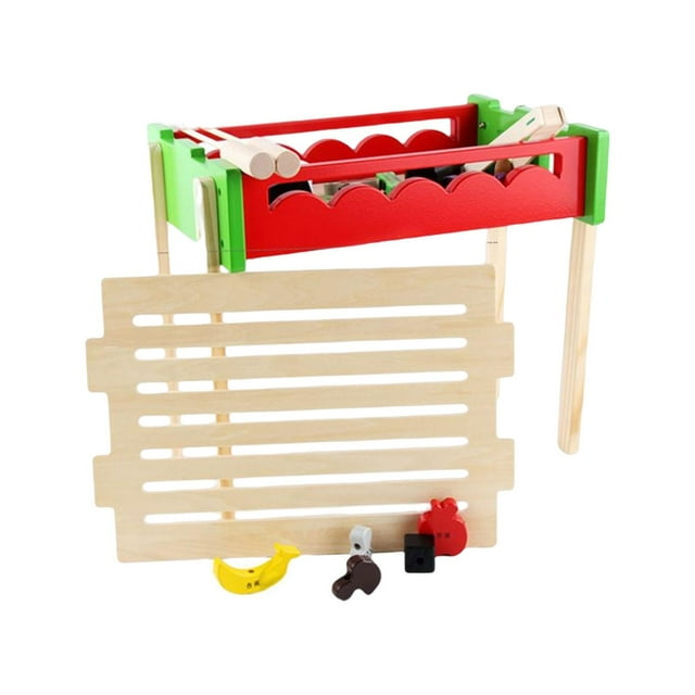 Playset BBQ Juego de Juguetes para Mejorar Las Manos en La Capacidad Pequeños