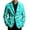 Mint Green_001, variant on Suit Jacket for Men Carnival Corduroy Print Stylish Casual Party Jacket with Floral Pattern for Festive Events Coats for Men Green_001 XXL