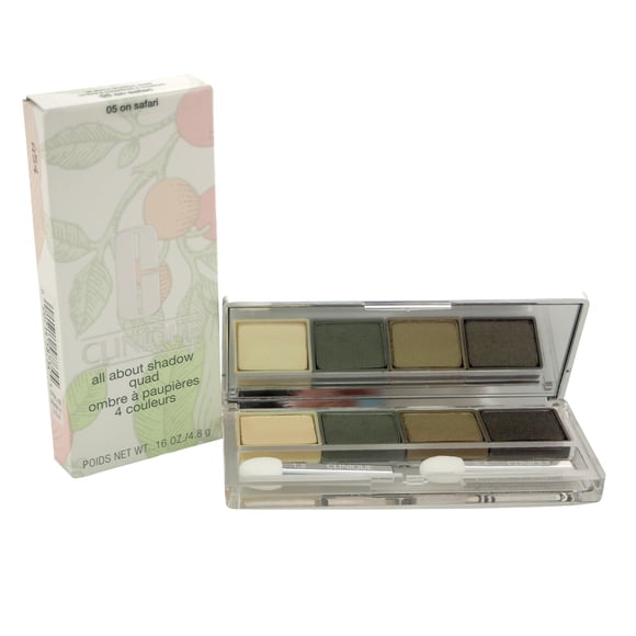All About Shadow Quad - # 05 On Safari by Clinique for Women - 0.16 oz Eyeshadow